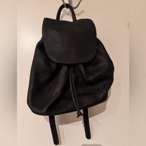 Coach vintage leather back pack